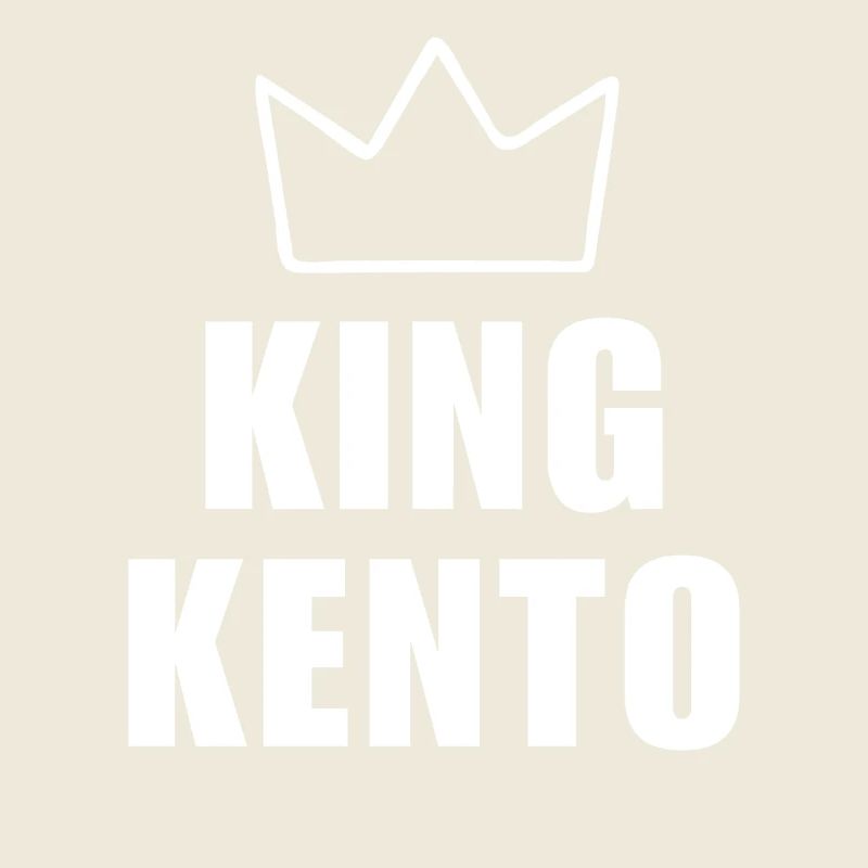 Kento Name mit Buchstabe K - King Crown Hemd