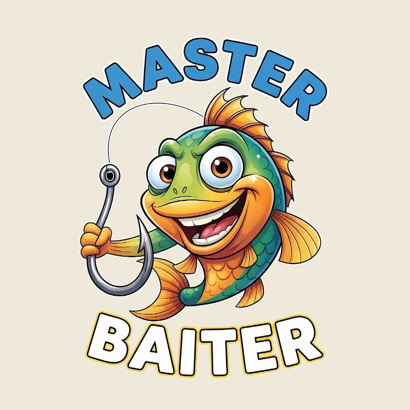 Master Baiter – Lustiger Angler Spruch