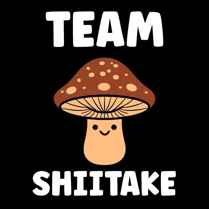 Team Shiitake Mushroom Graphic