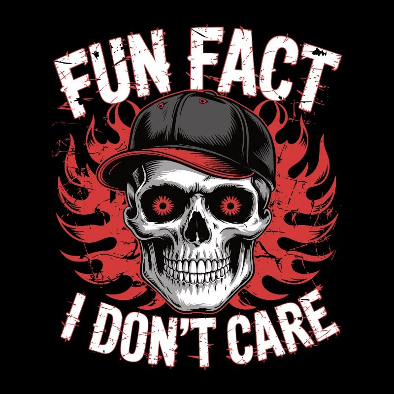 Skull Spruch Fun Fact