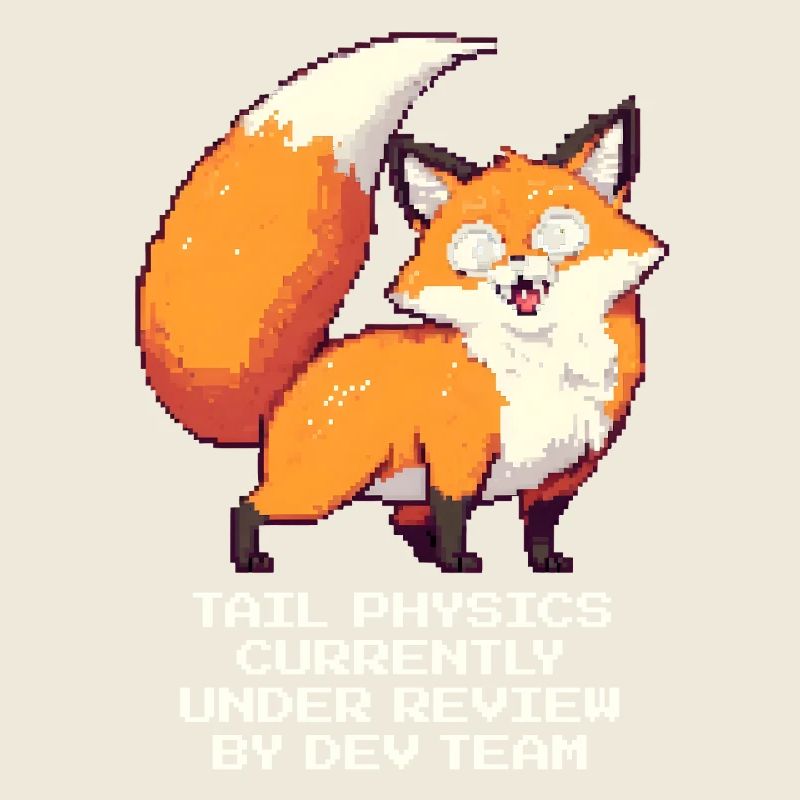 La physique de la queue dans l’examen | Renard, Dev, Humour