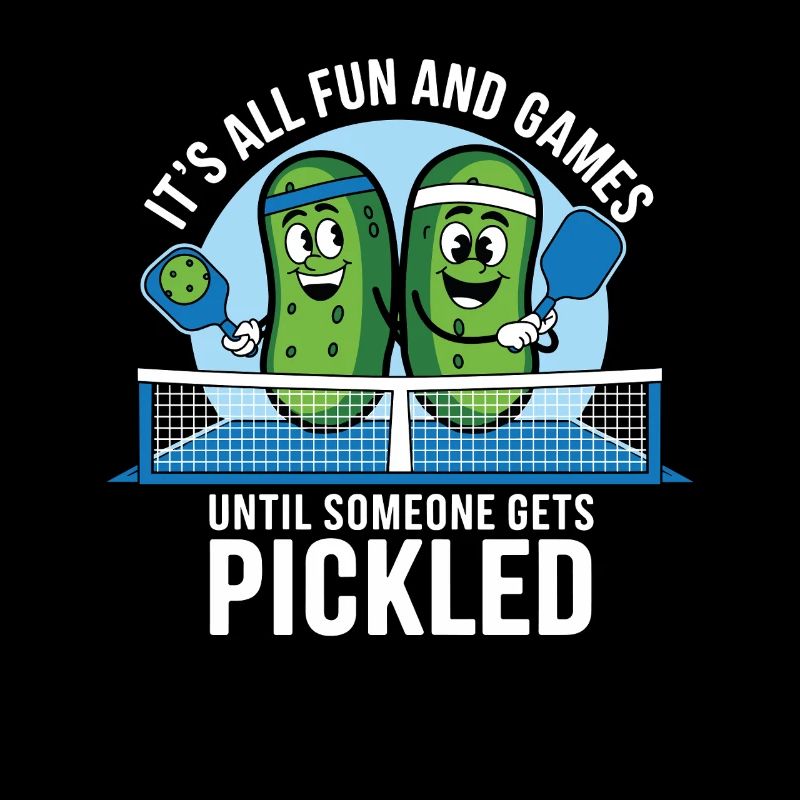 Pickleball Spieler Essiggurken Geschenk Team