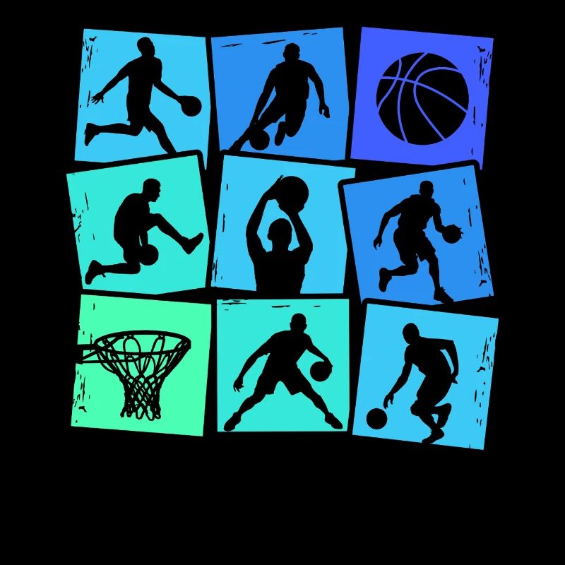 Basket-ball Basketteurs Basket-ball Dunking Garçons Hommes