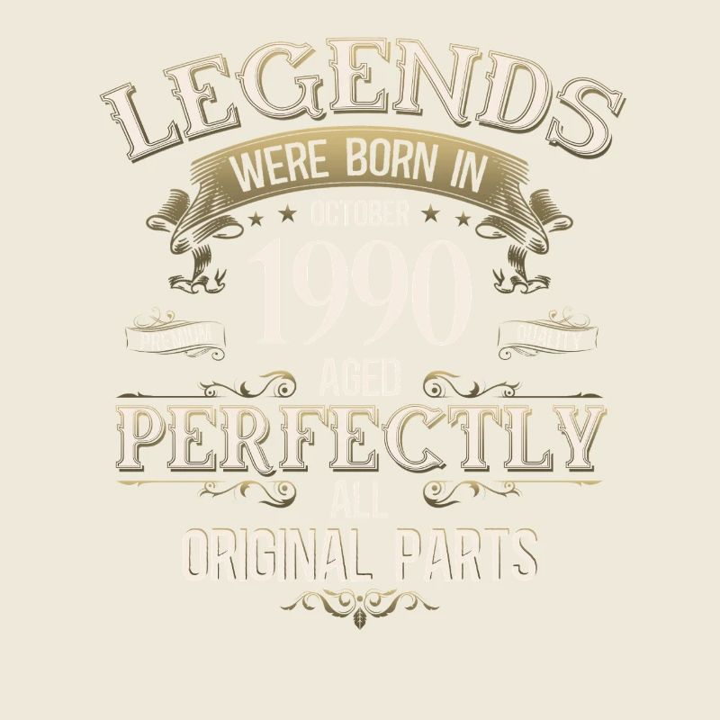 35th Birthday Legend October 1990