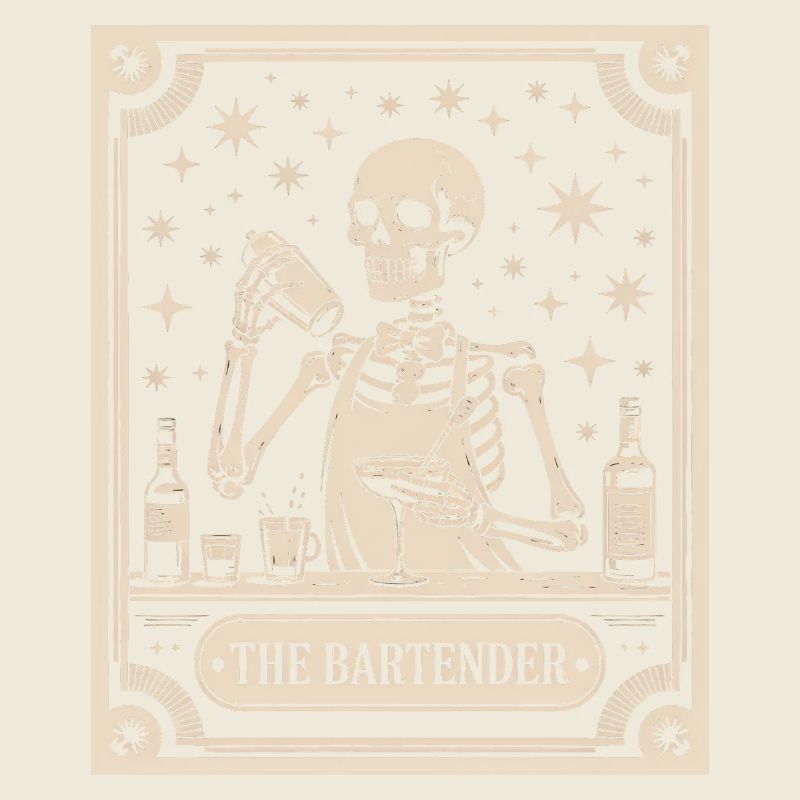 Bartender Barman The Bartender Tarot Cocktail
