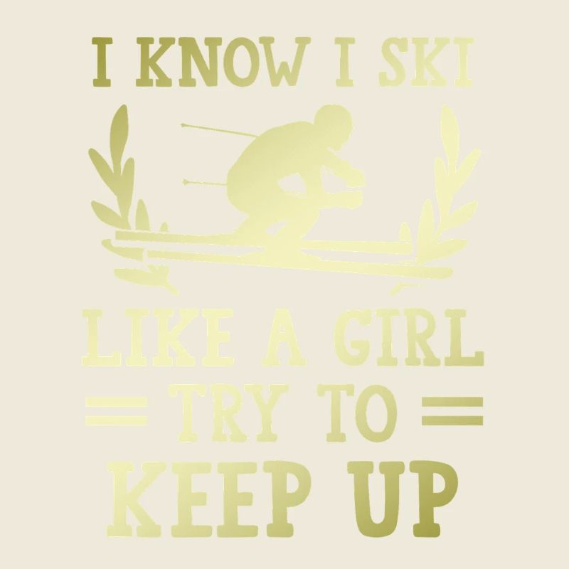 Ski wie ein Mädchen