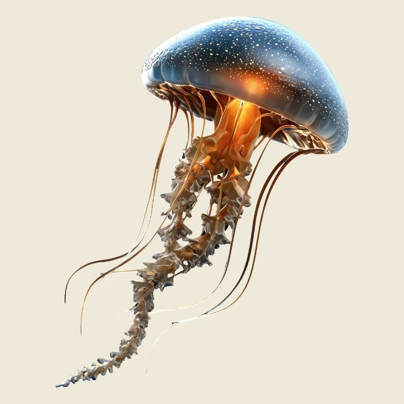 Méduse Méduse de feu Méduse Méduse mignonne