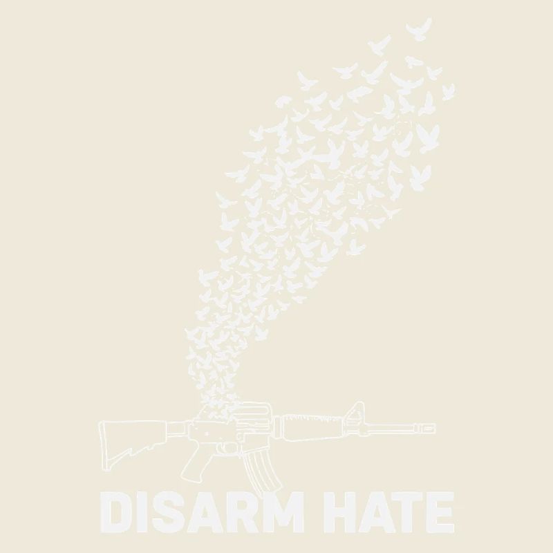 Disarm Hate Peace Doves Rising in Freedom