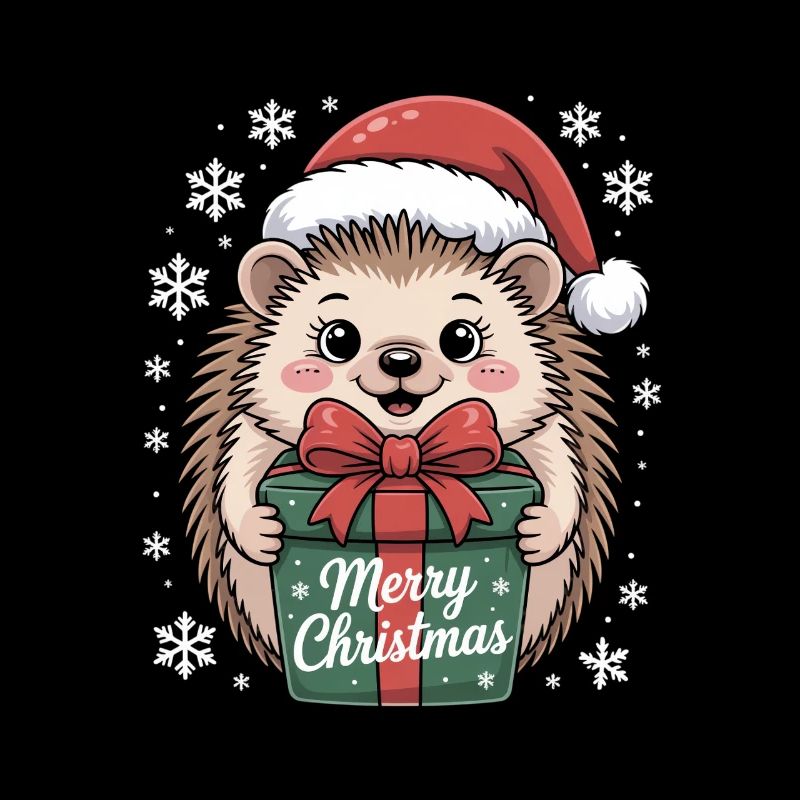 Igel Weihnachten Merry Christmas Geschenk