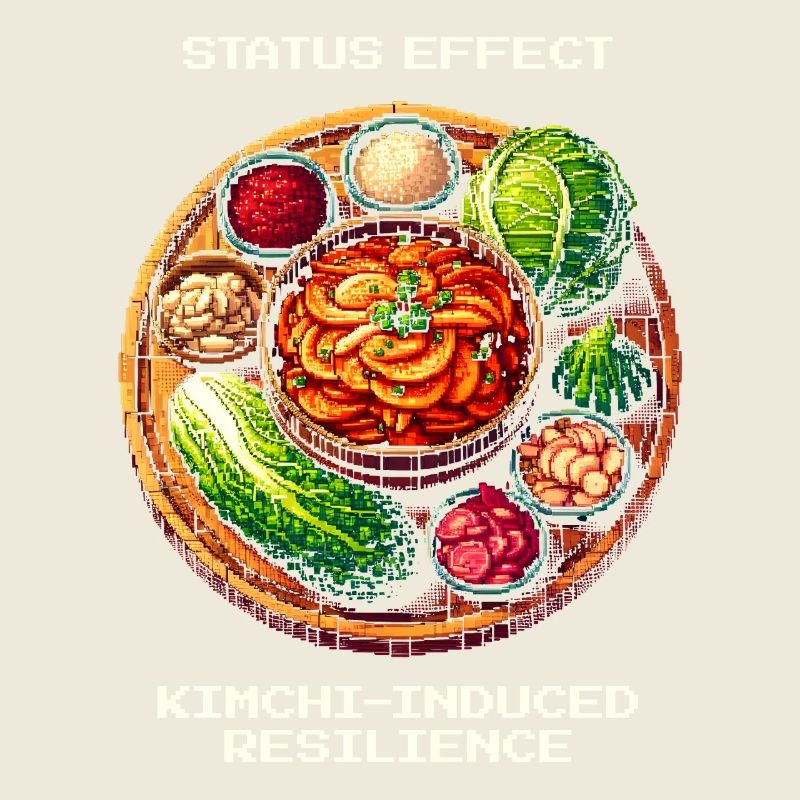 Effet de statut : Résistance au kimchi | Alimentation coréenne