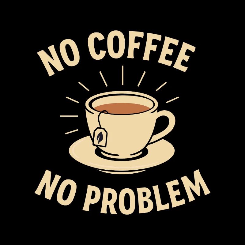 No Coffee No Problem – Tea Instead of Coffee Shirt