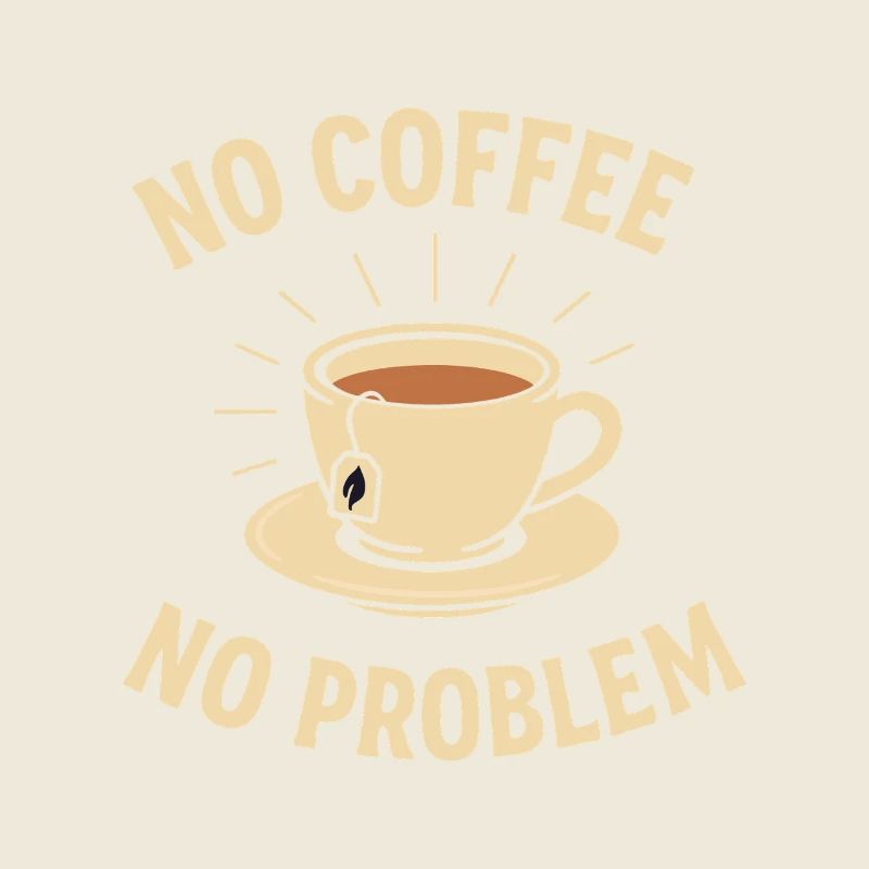No Coffee No Problem – Tee statt Kaffee Shirt