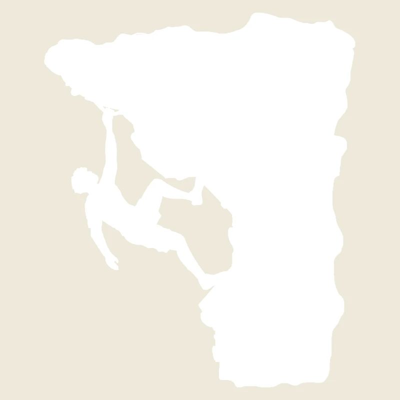 Climber on the ledge