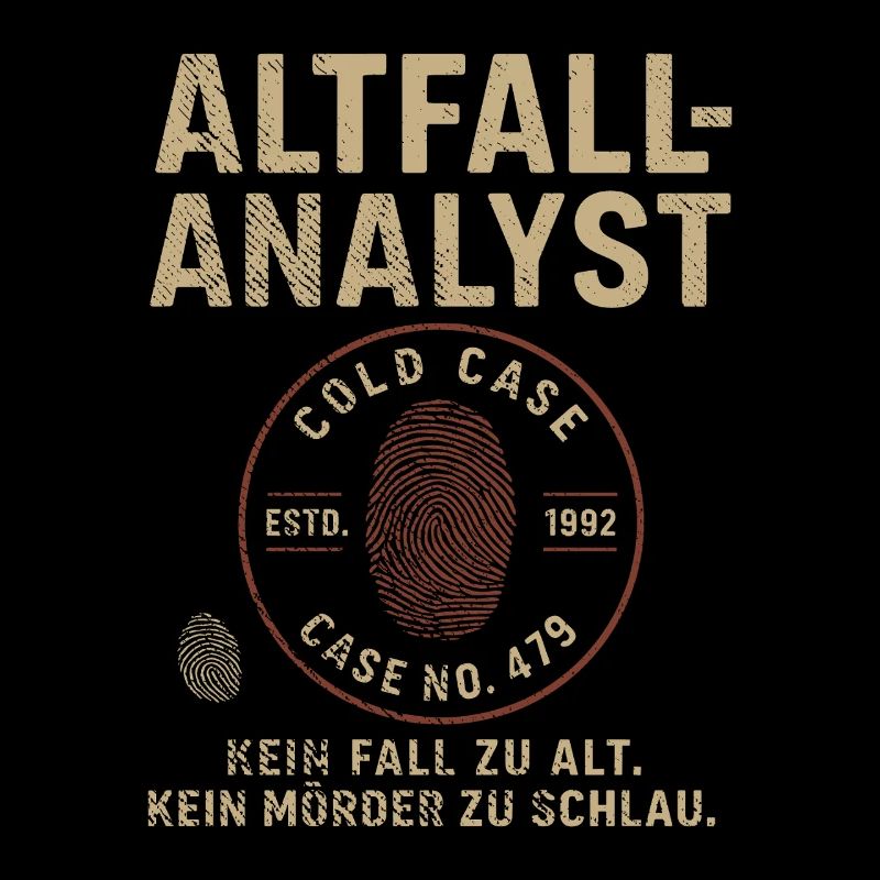 Altfall-Analyst – Cold Case Shirt