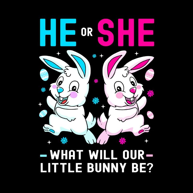 Expectant Mom Easter Gender Reveal