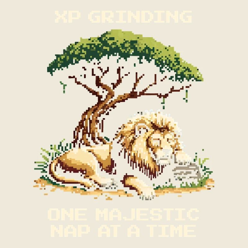 Rectification Majestueuse XP | Safari de détente du lion