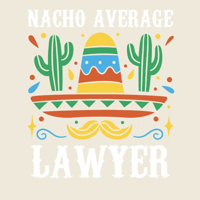 Nacho Average Lawyer Illustration