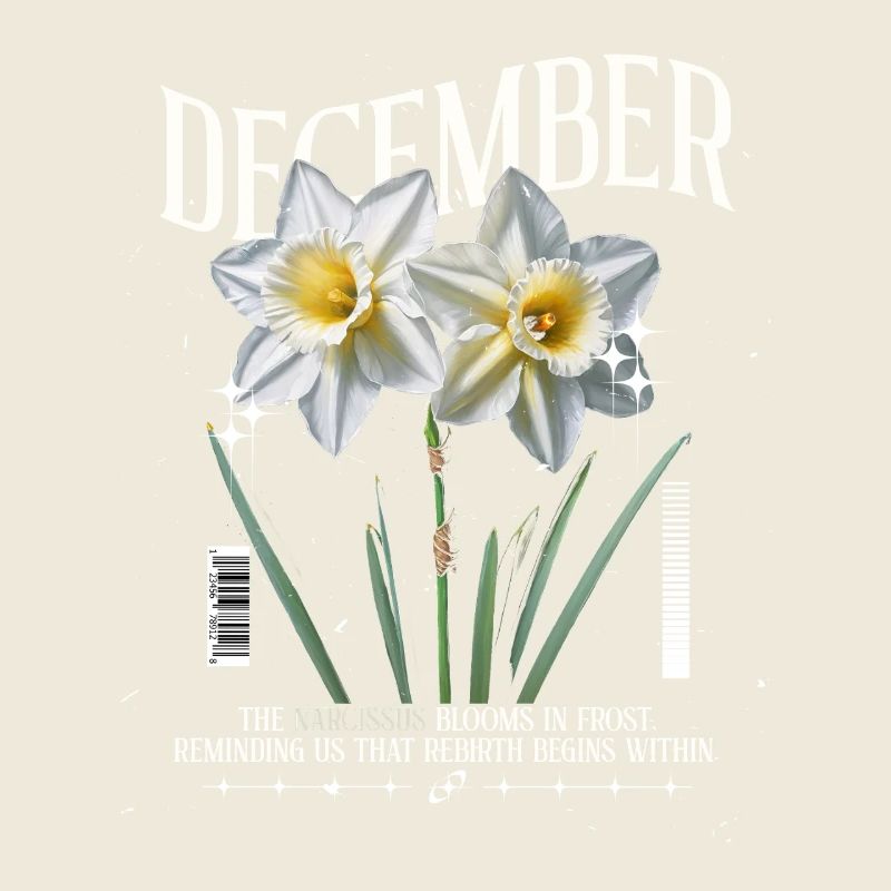 Naissance Fleurs Naissance Fleur Décembre Jonquille