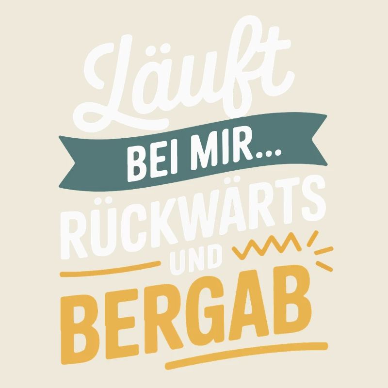 Runs backwards and downhill for me