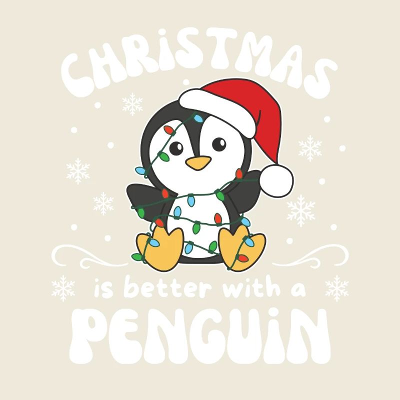 Weihnachten ist besser mit einem Pinguin