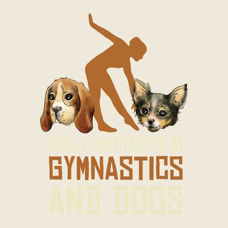 Distraction by gymnastics and dogs