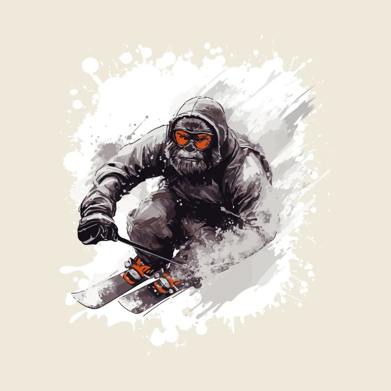 Gorilla Ski Skiing