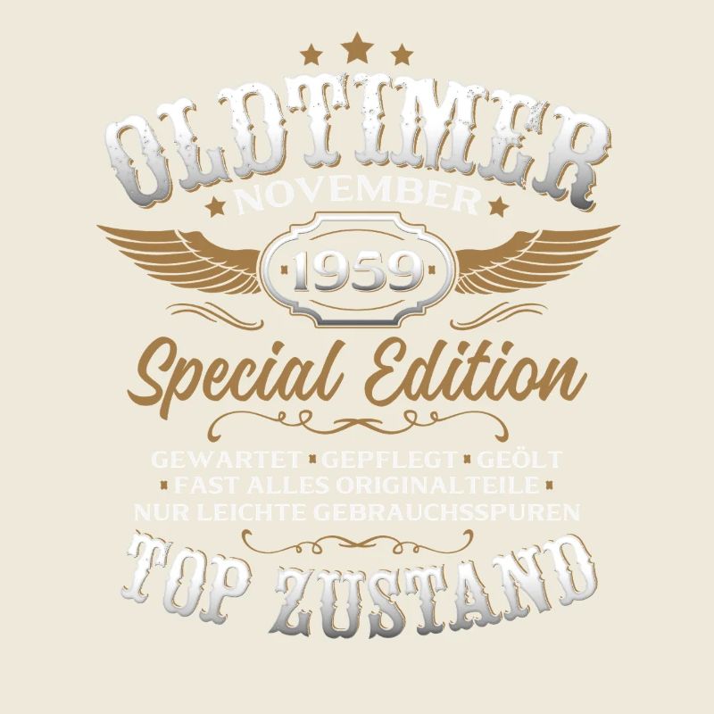 66. Geburtstag Geschenk Oldtimer November 1959