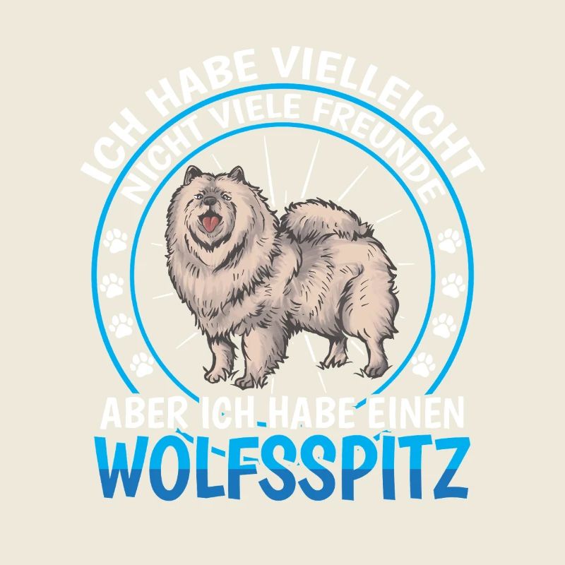 Wolfspitz is a friend German Wolfspitz