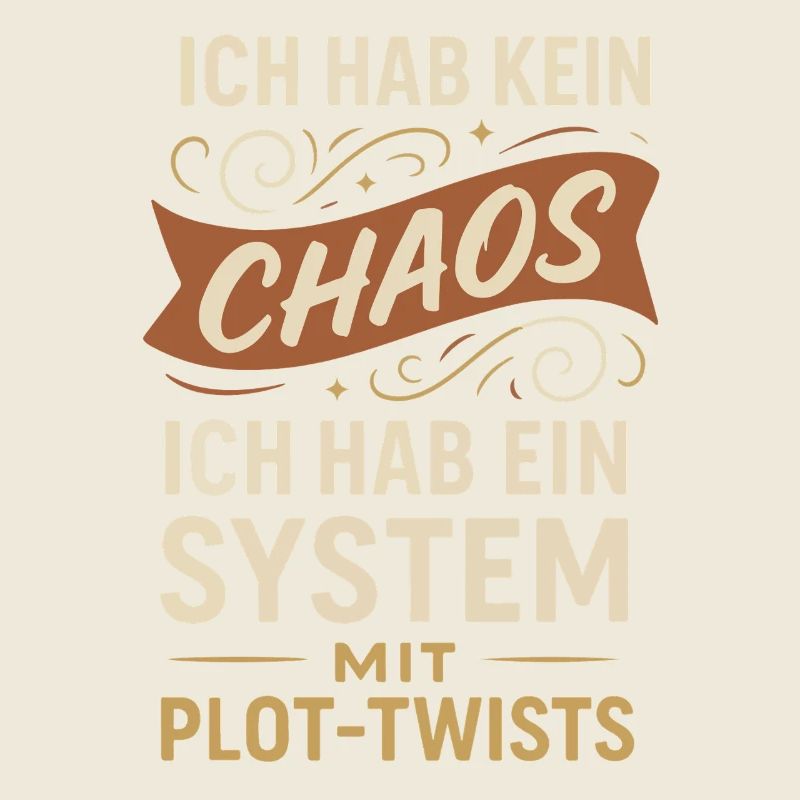 Kein Chaos – Ein System mit Plot-Twists Spruch