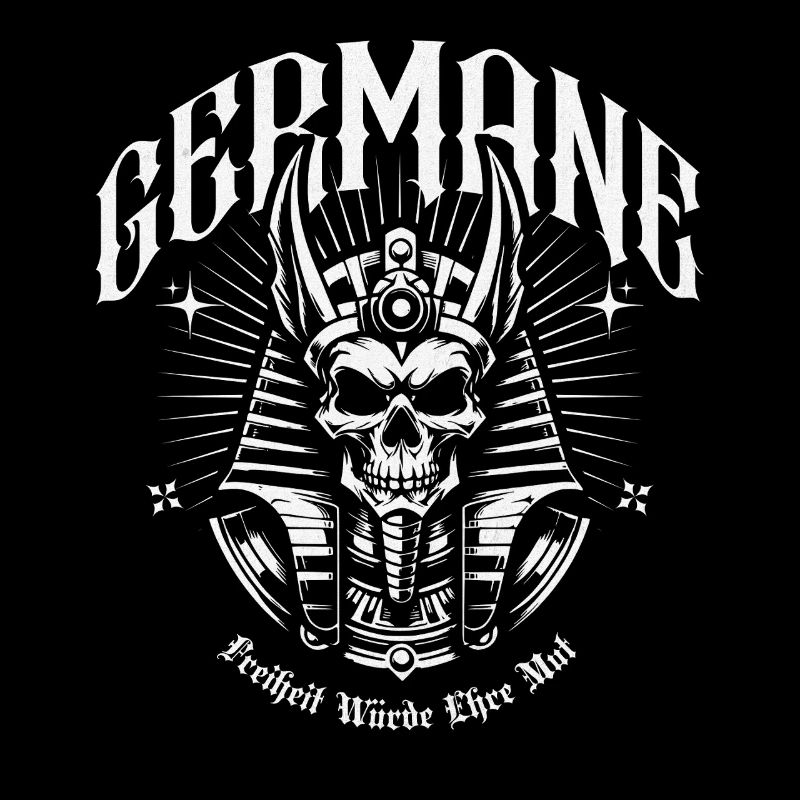 Crowns Skull Warrior Germanic