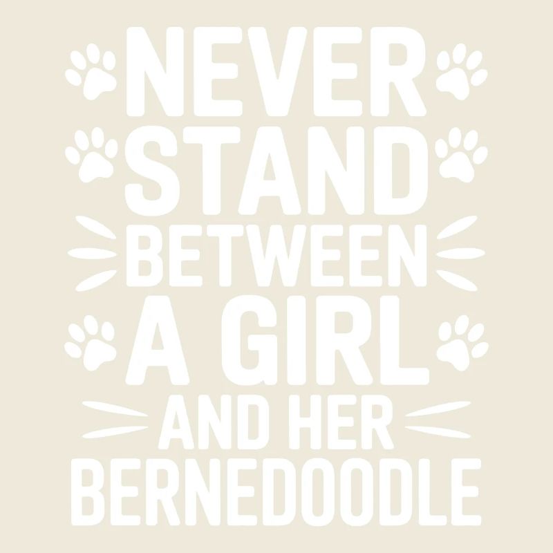 Bernedoodle Spruch Mädchen Bernedoodle Geschenk