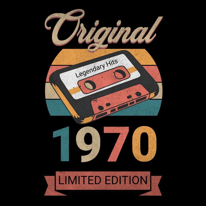 Original 1970 Limited Edition Geburtstag Geschenk
