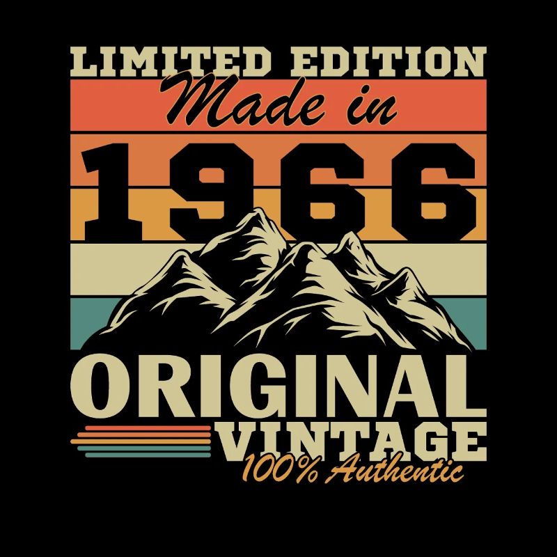 1966 Vintage Retro Birthday Gift