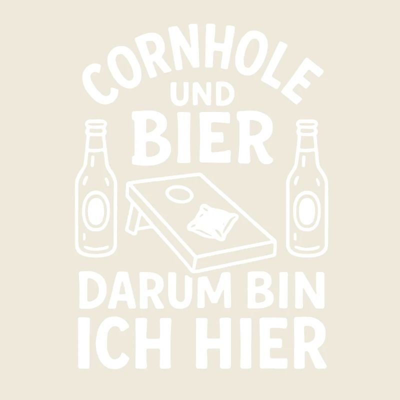 Cornhole und Bier - Darum bin ich hier