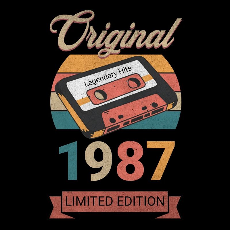 Original 1987 Limited Edition Geburtstag Geschenk