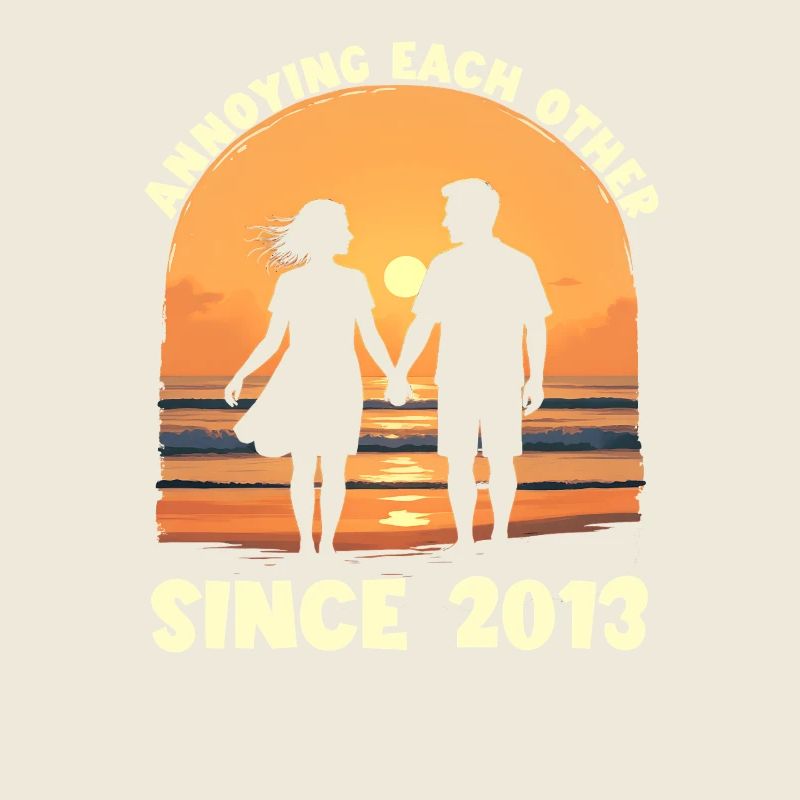 We've been bugging each other since 2013