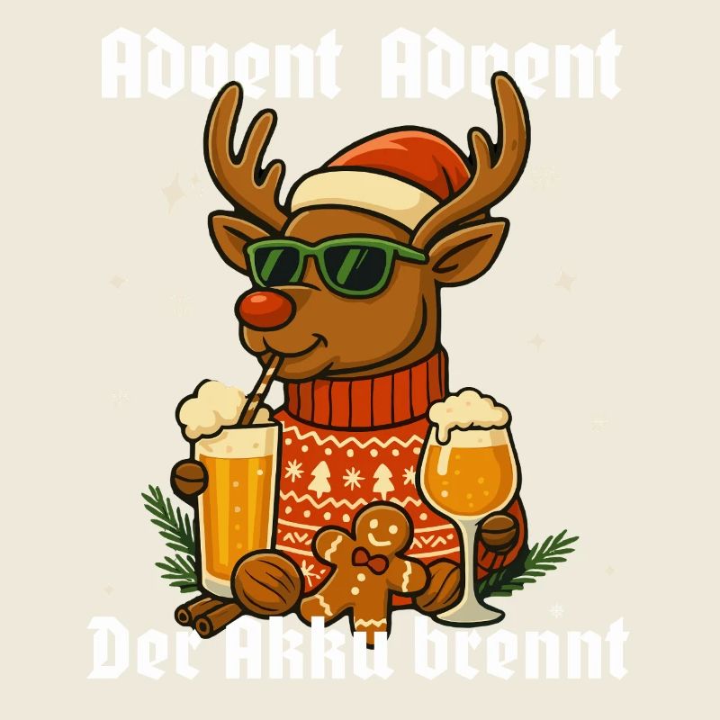 Advent Advent – The battery burns Reindeer