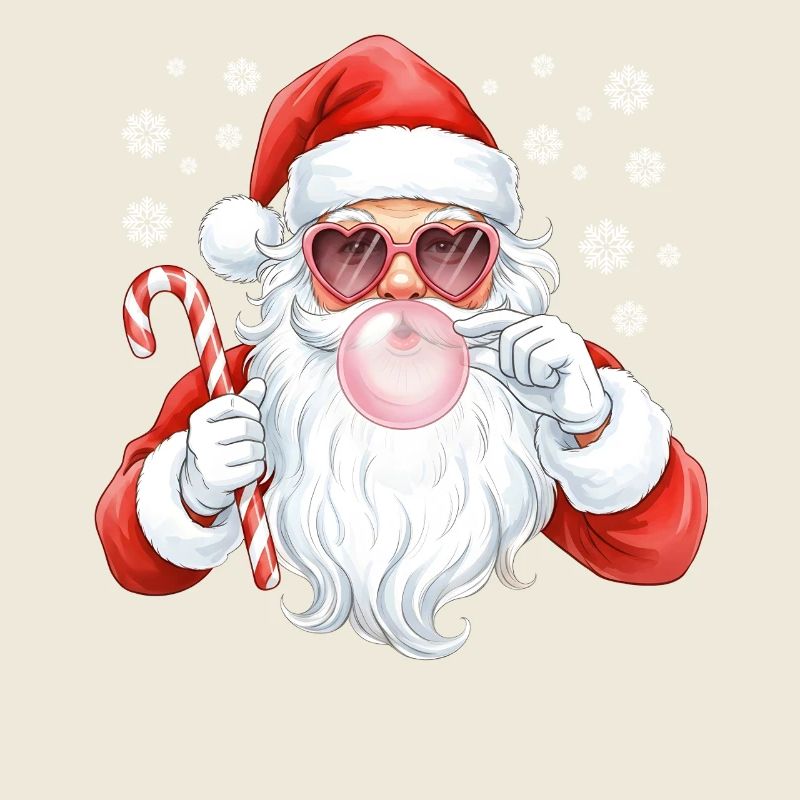 Père Noël Bubble Gum Rose