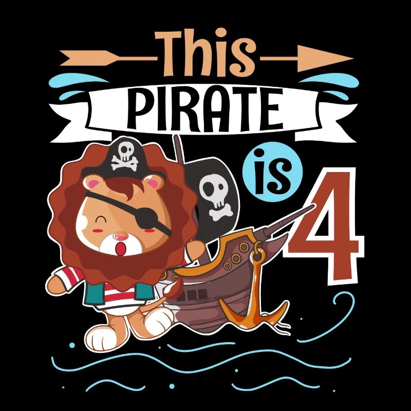 Pirate du 4e anniversaire