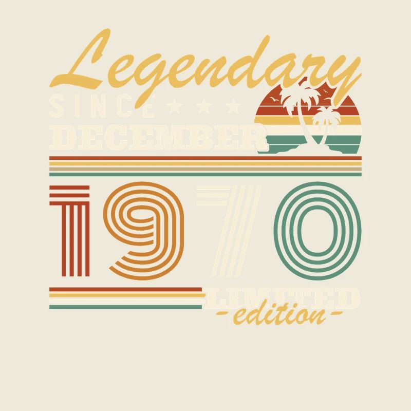 December 1970 Vintage Birthday Gift