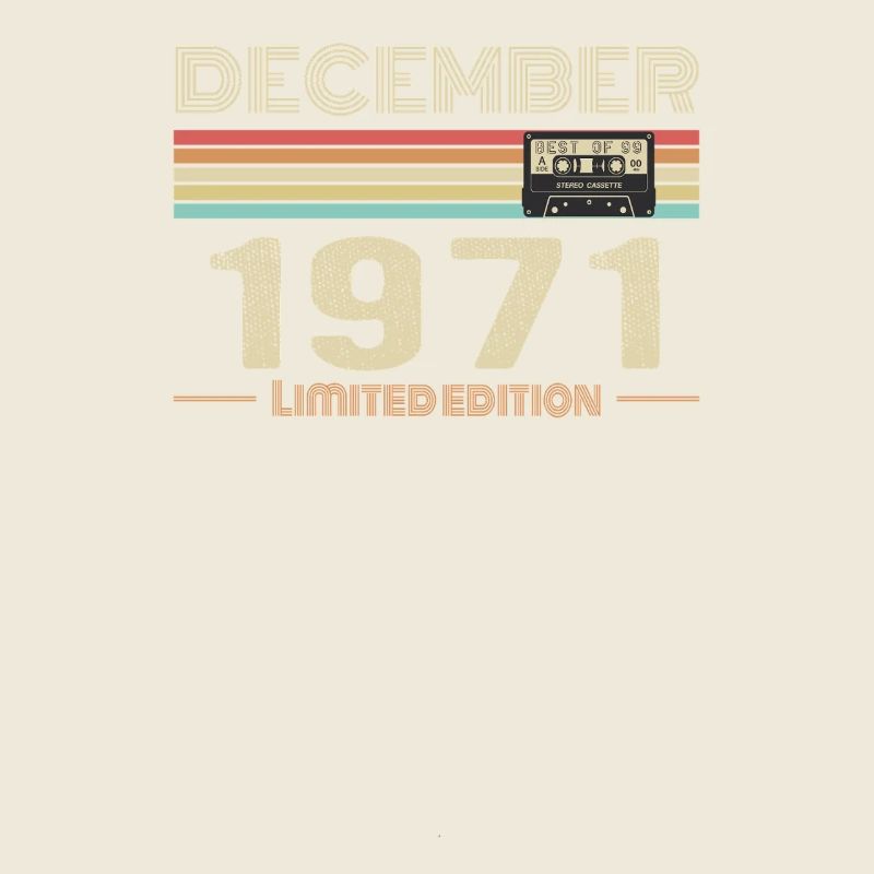 Décembre 1971 anniversaire Décembre 1971 Décembre