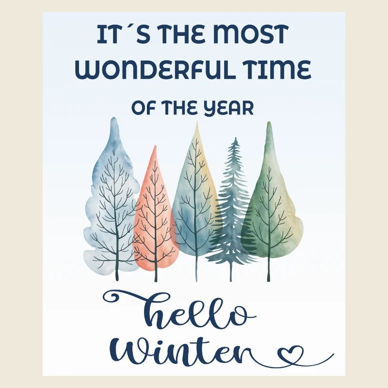 C’est la période la plus merveilleuse de l’année : l’hiver