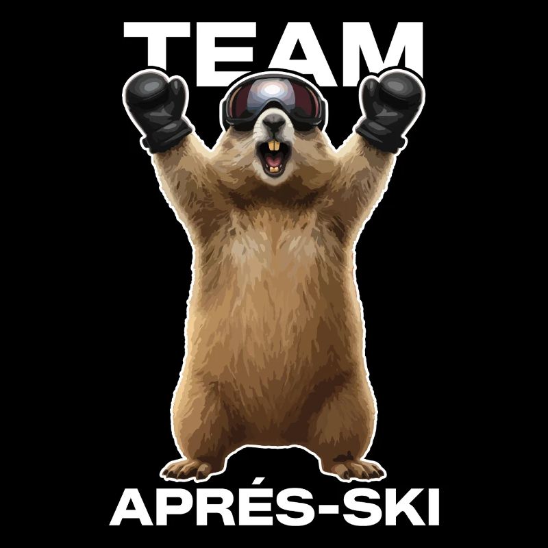 Team Apres Ski Party Crew Snow Skiing Ski