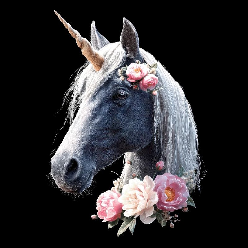 Einhorn Pony Reiterin Pferde Reiten Einhörner