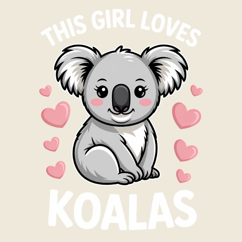 Koala Spruch Mädchen Lustiges Koala Geschenk