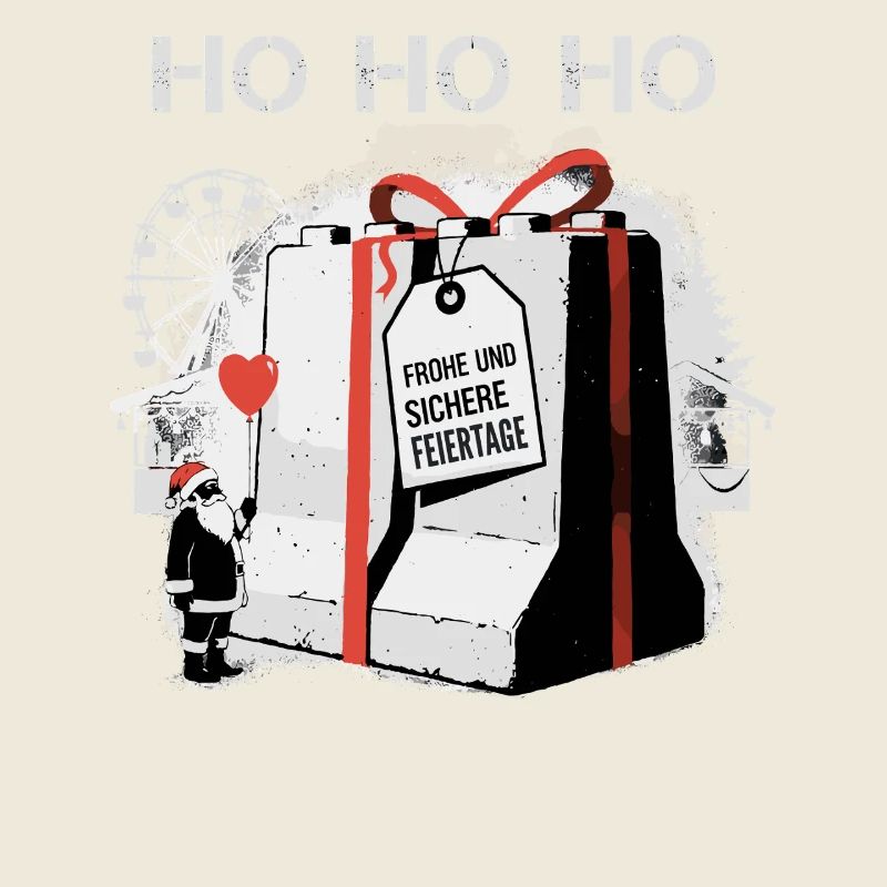 HO HO HO Noël joyeux et en toute sécurité