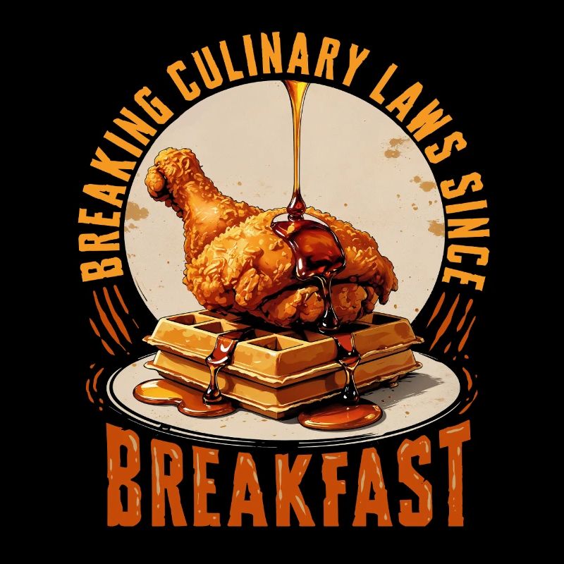 Chicken With Waffles Breaking Culinary Laws