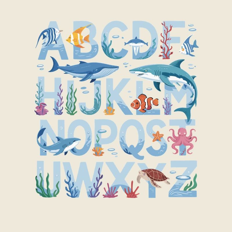 ABC Underwater World Alphabet Learning Fun for