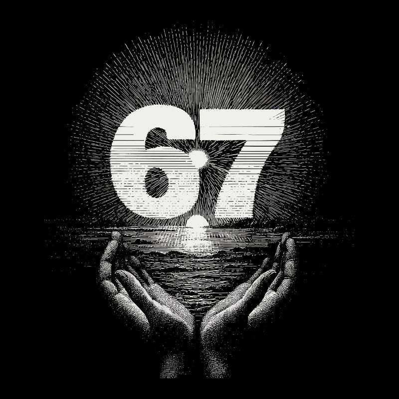 6 7 Mème – Le symbole que seuls les initiés peuvent comprendre