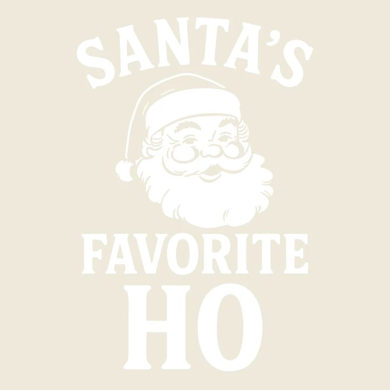 Das Lieblings-Weihnachtsdesign des Weihnachtsmanns